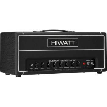 HIWATT SUPER-HI-50 tête à lampes custom super-hi 50w