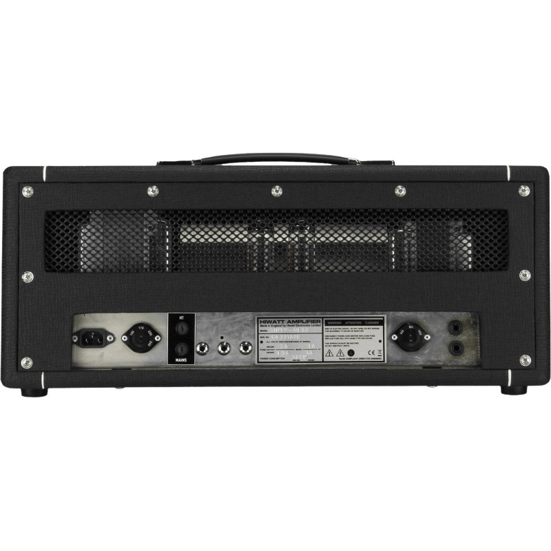 HIWATT SUPER-HI-50 tête à lampes custom super-hi 50w