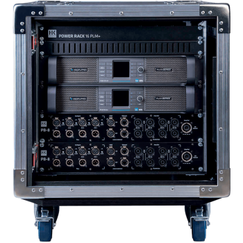 HK AUDIO C-DRIVE8LG rack équipé 2x amplis plm 12k44