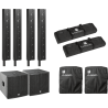 HK AUDIO ELEMPACK-POWER pack elements 2x e115 sub d + 4x e835 + housses