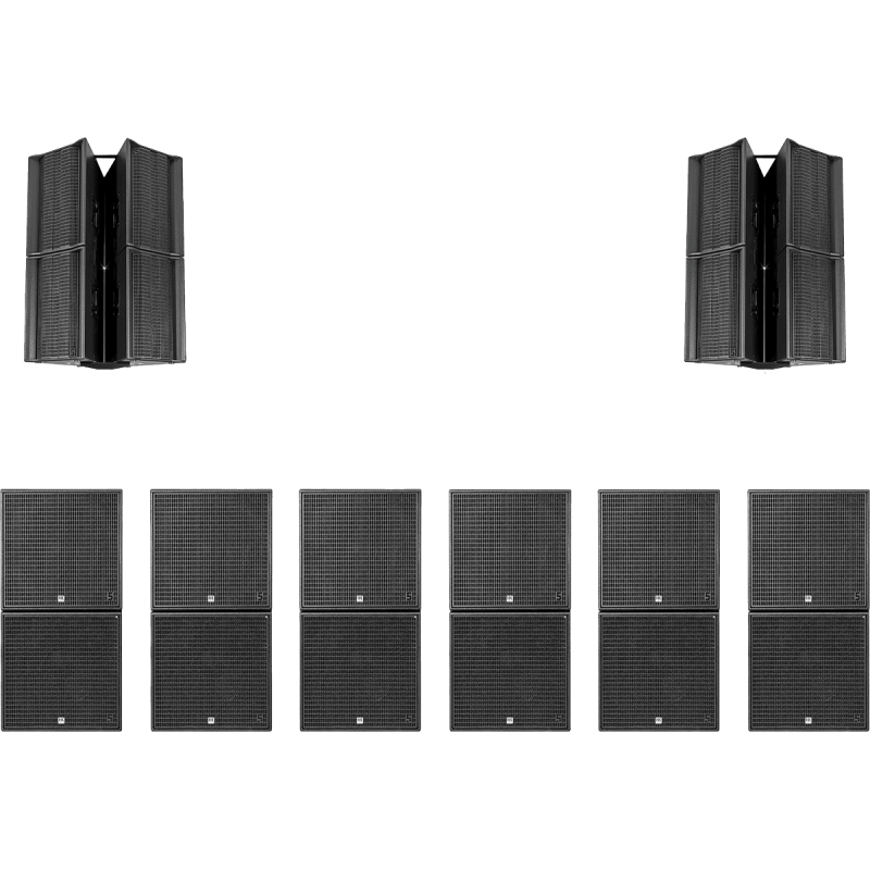 HK AUDIO L5MKIIPACK3-LTA kit sono amplifié pour 3000 personnes