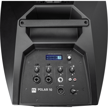 HK AUDIO POLAR10 système colonne amplifié mono bluetooth avec housses