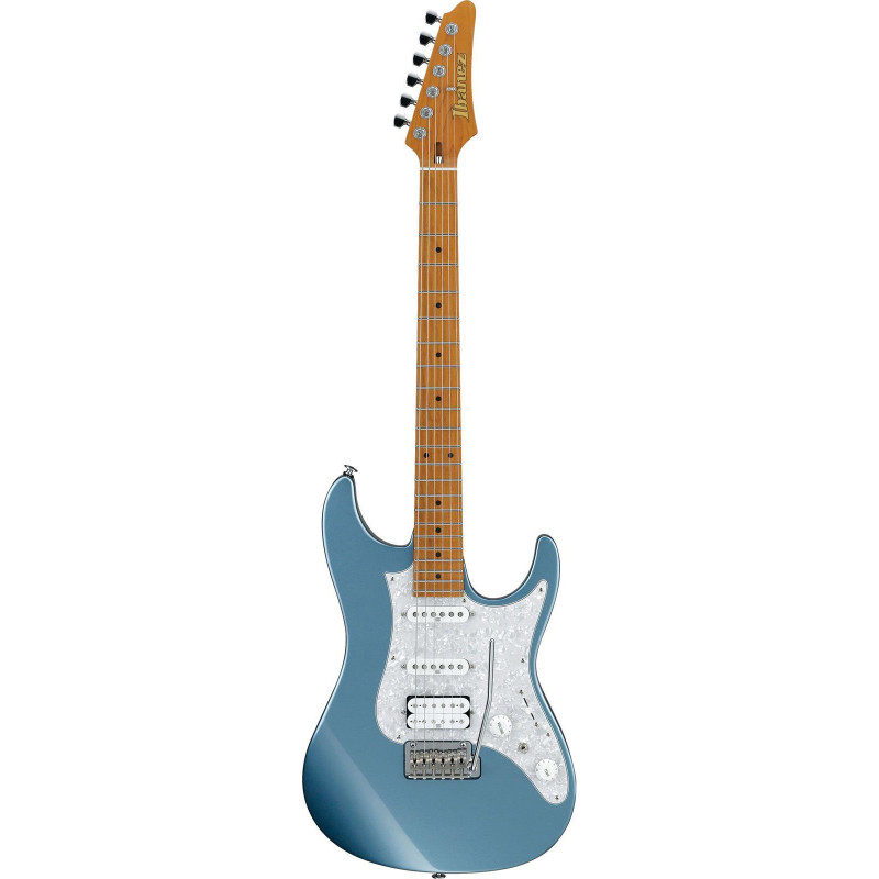IBANEZ AZ2204ICM Ice Blue Metallic Guitare electrique avec valise