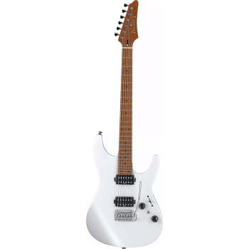 IBANEZ AZ2402PWF Pearl White Flat Guitare electrique avec valise