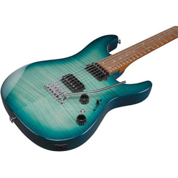 IBANEZ AZ24S1FTXB Transparent Turquoise Burst Guitare electrique