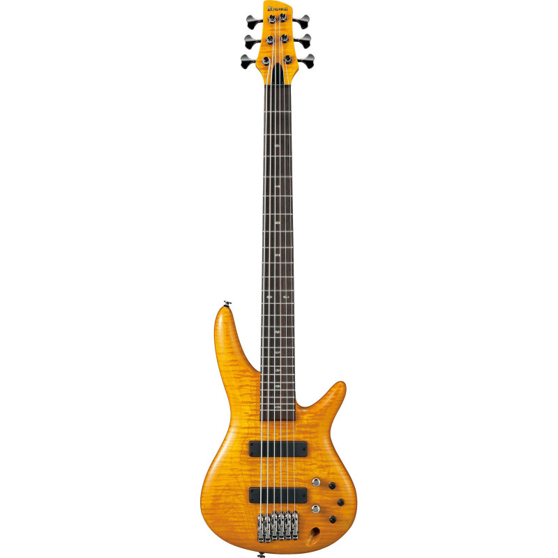 IBANEZ GVB1006AM Amber basse electrique avec valise