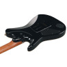 IBANEZ LB1BK Black Guitare electrique avec valise