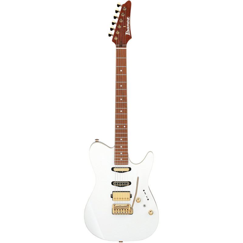 IBANEZ LB1WH White Guitare electrique avec valise