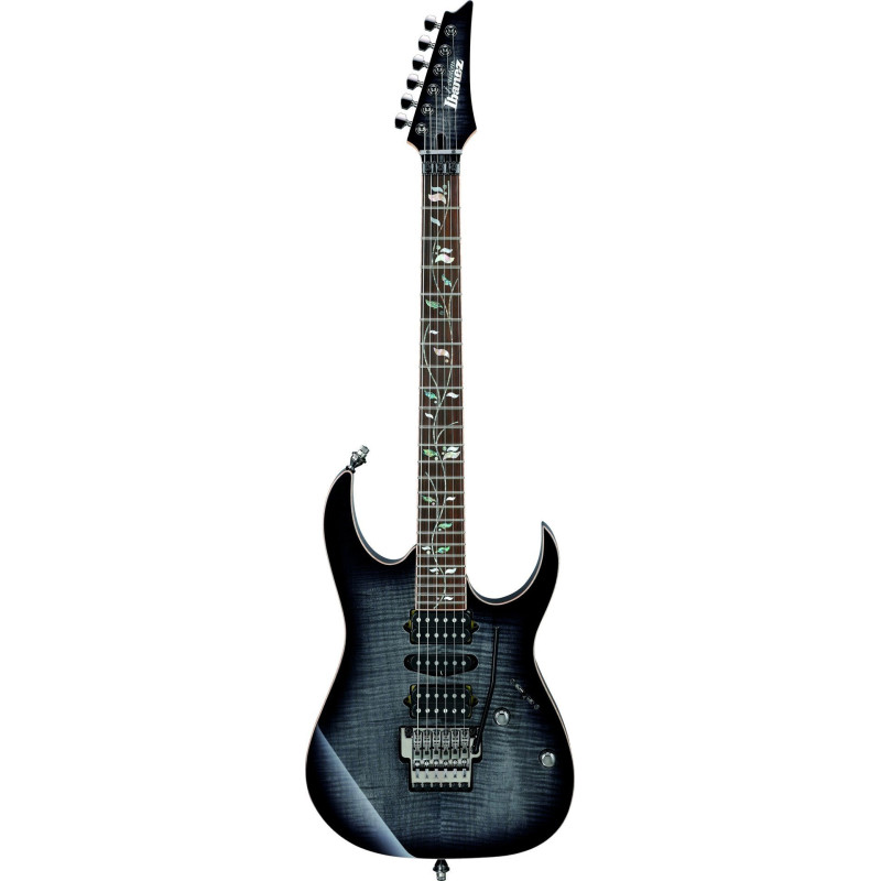 IBANEZ RG8570BRE Black Rutile Guitare electrique avec valise