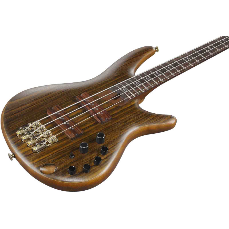 IBANEZ SR5500 MHF Mocha Flat basse electrique avec valise