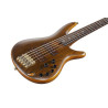 IBANEZ SR5505MHF Mocha Flat basse electrique 5 cordes avec valise