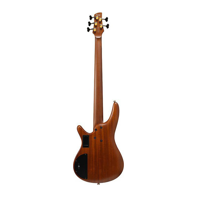 IBANEZ SR5505MHF Mocha Flat basse electrique 5 cordes avec valise