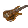 IBANEZ SR5506MHF Mocha Flat basse electrique 6 cordes avec valise