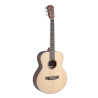 J.N GUITARS ASY-A MINI guitare acoustique mini auditorium de voyage avec table en épicéa massif série asyla