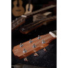 J.N GUITARS ASY-A MINI guitare acoustique mini auditorium de voyage avec table en épicéa massif série asyla
