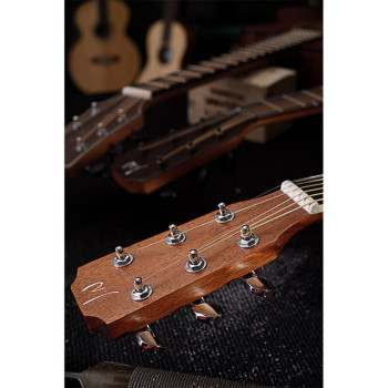 J.N GUITARS ASY-A MINI LH guitare acoustique mini auditorium de voyage avec table en épicéa massif modèle gaucher