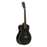J.N GUITARS BES-A MINI BK guitare acoustique de voyage avec table en épicéa massif série bessie