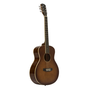 J.N GUITARS BES-A MINI DCB guitare acoustique de voyage avec table en épicéa massif série bessie