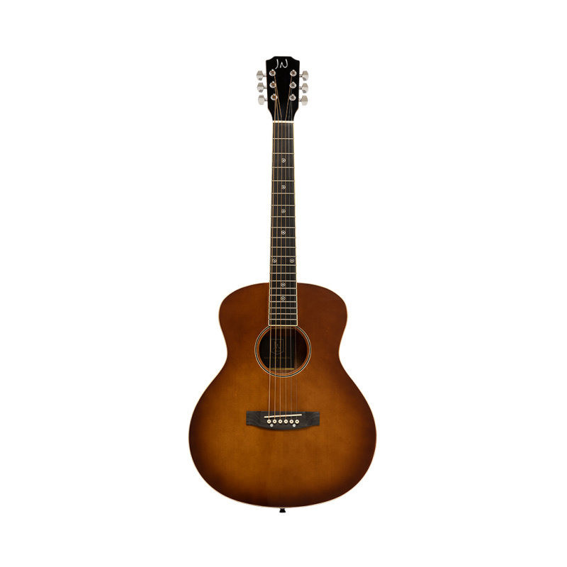 J.N GUITARS BES-A MINI DCB guitare acoustique de voyage avec table en épicéa massif série bessie