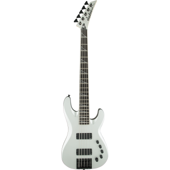JACKSON USA Signature David Ellefson Concert Bass CB V touche ebene Satin Silver