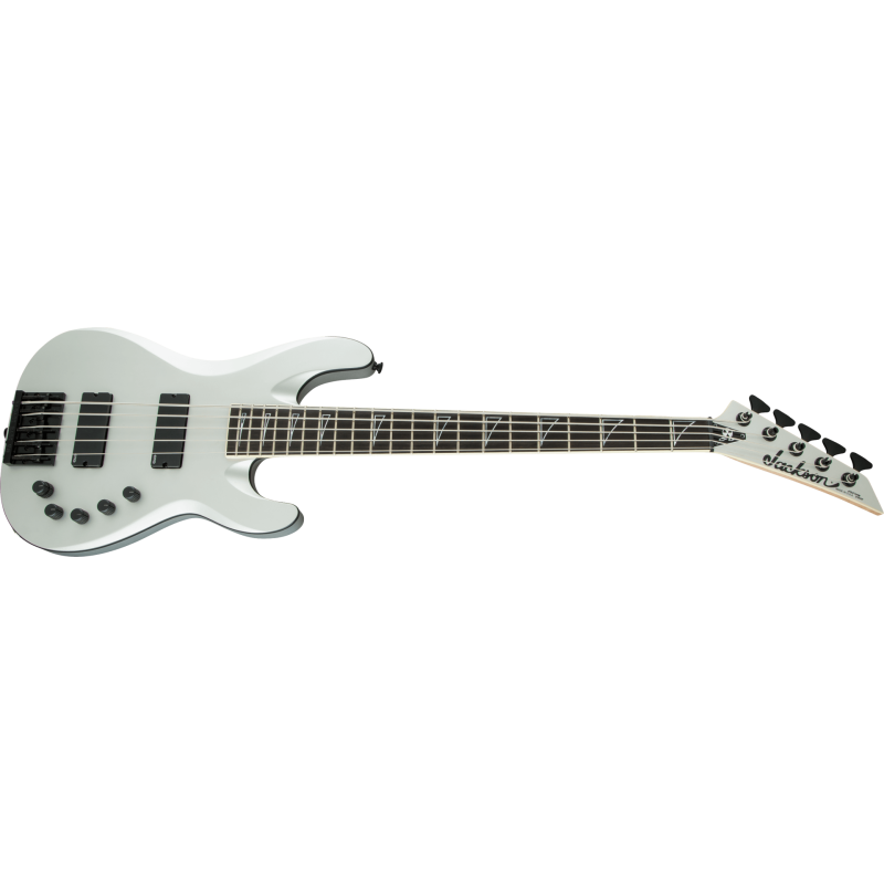 JACKSON USA Signature David Ellefson Concert Bass CB V touche ebene Satin Silver