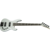 JACKSON USA Signature David Ellefson Concert Bass CB V touche ebene Satin Silver