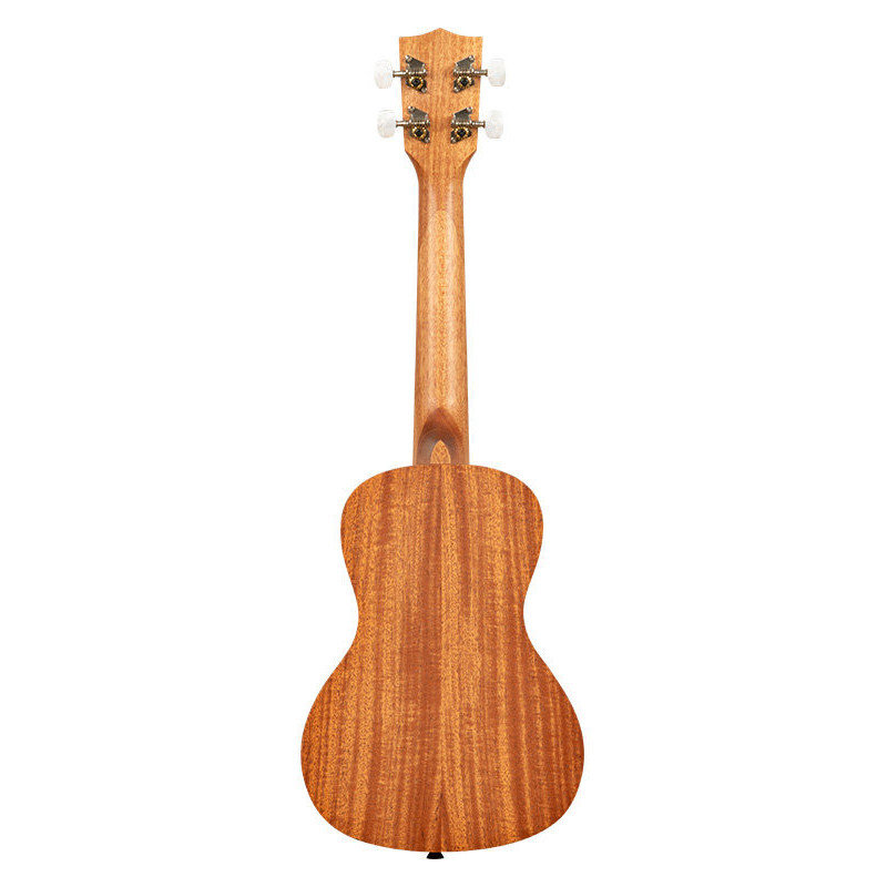 KALA KA-GARDENIA-C-BAG Maori Gardenia Mahogany Concert livre avec housse motif Voyage