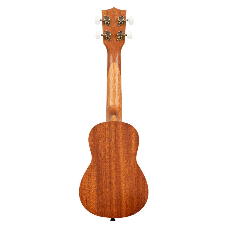 KALA KA-GARDENIA-S-BAG Maori Gardenia Mahogany Soprano livre avec housse motif Voyage