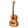 KALA KA-GARDENIA-T-BAG Maori Gardenia Mahogany Tenor livre avec housse motif Voyage