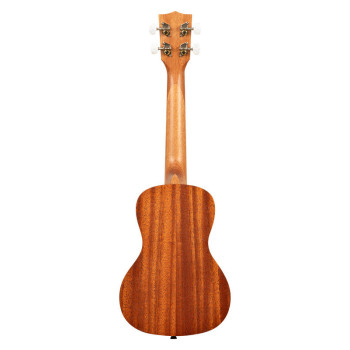 KALA KA-HIBISCUS-C-BAG Maori Hibiscus Mahogany Concert livre avec housse motif Voyage