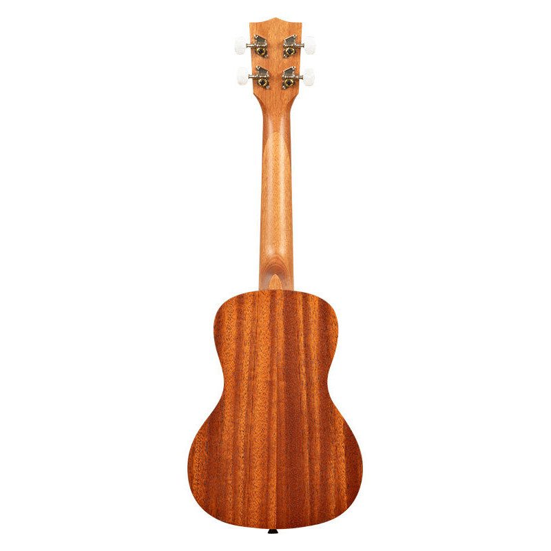 KALA KA-HIBISCUS-C-BAG Maori Hibiscus Mahogany Concert livre avec housse motif Voyage
