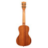 KALA KA-HIBISCUS-C-BAG Maori Hibiscus Mahogany Concert livre avec housse motif Voyage