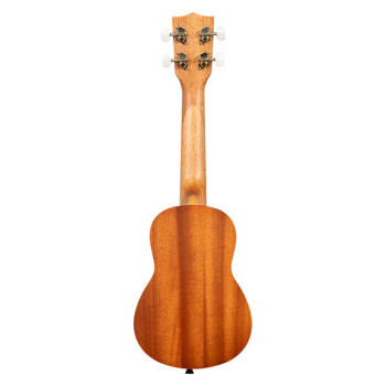 KALA KA-HIBISCUS-S-BAG Maori Hibiscus Mahogany Soprano livre avec housse motif Voyage