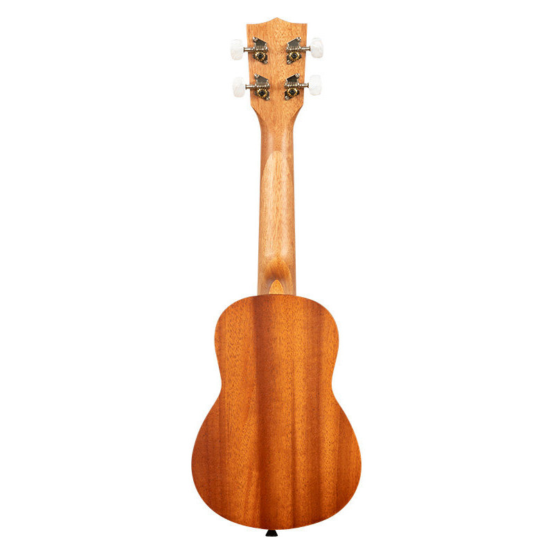 KALA KA-HIBISCUS-S-BAG Maori Hibiscus Mahogany Soprano livre avec housse motif Voyage