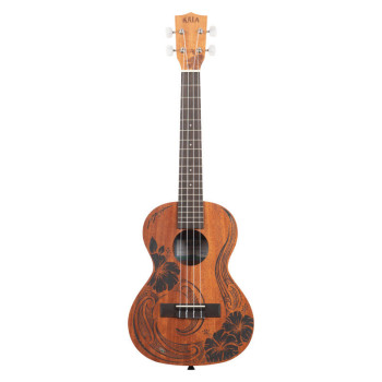 KALA KA-UNITY-T-BAG Maori Unity Mahogany Tenor livre avec housse