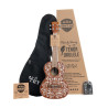 KALA KALA-LTP-MH Learn to play Tenor Mandy Harvey signature livre avec housse