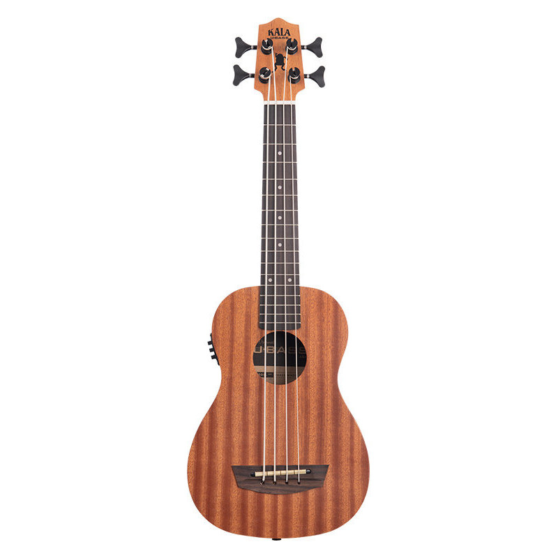 KALA UBASS-WNDR-FS Wanderer U-Bass Mahogany livre avec housse
