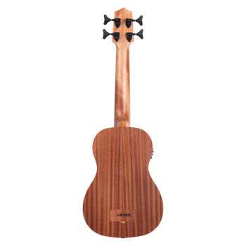 KALA UBASS-WNDR-FS Wanderer U-Bass Mahogany livre avec housse