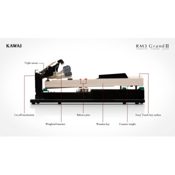 KAWAI VPC 1 Clavier maître - RM3 II 100% BOIS