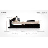 KAWAI VPC 1 Clavier maître - RM3 II 100% BOIS