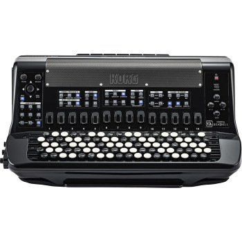 KORG FSUP-B-MBK accordéon numérique fisa suprema clavier bouton