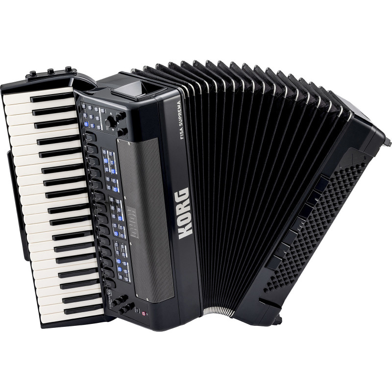 KORG FSUP-P-MBK accordéon numérique fisa suprema clavier piano