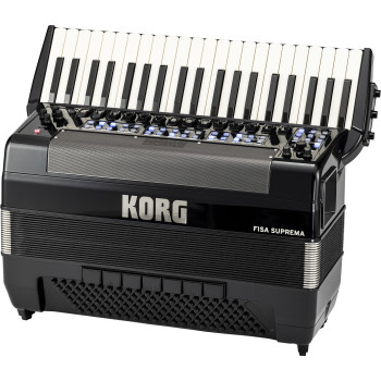 KORG FSUP-P-MBK accordéon numérique fisa suprema clavier piano