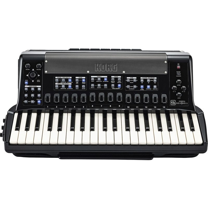 KORG FSUP-P-MBK accordéon numérique fisa suprema clavier piano