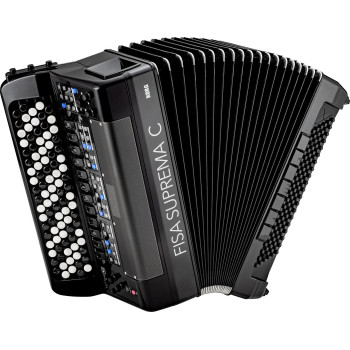 KORG FSUPC-B-MBK accordéon numérique fisa suprema compact clavier bouton
