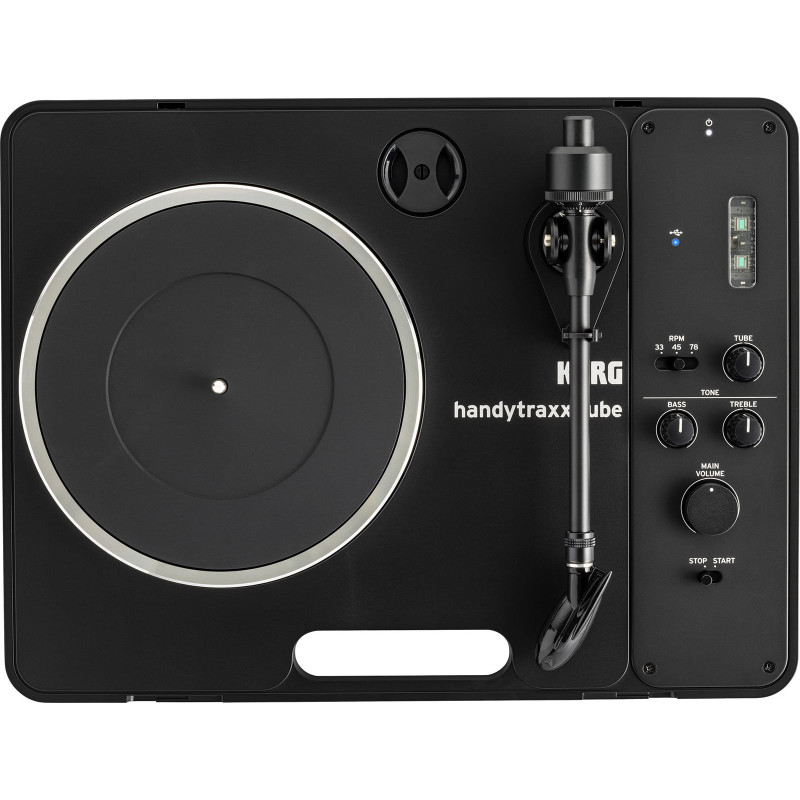 KORG HANDYTRAXX-TUBE-JICO platine vinyle portable handytraxx avec nutube et cellule jico - edition limitée