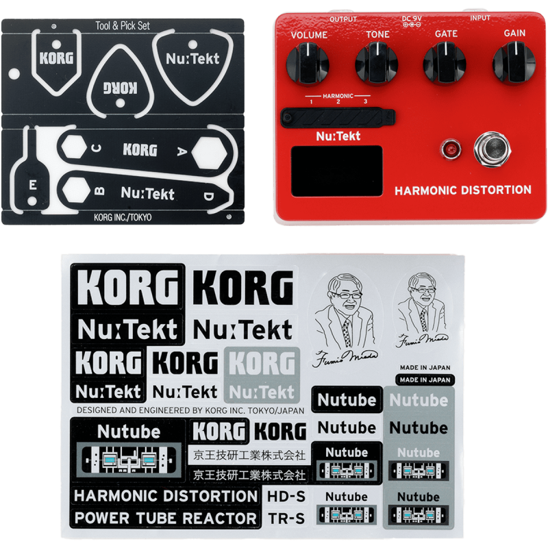 KORG HD-S nutube harmonic distortion kit
