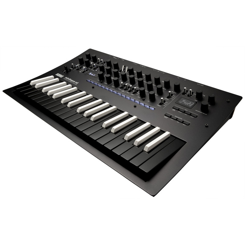 KORG MINILOGUE-XD-BW synthé hybride minilogue xd touches inversées - édition limitée