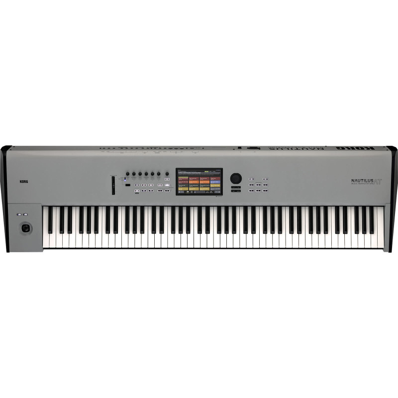 KORG NAUTILUS-88-AT-GR synthetiseur 88 notes aftertouch gris edition limitee