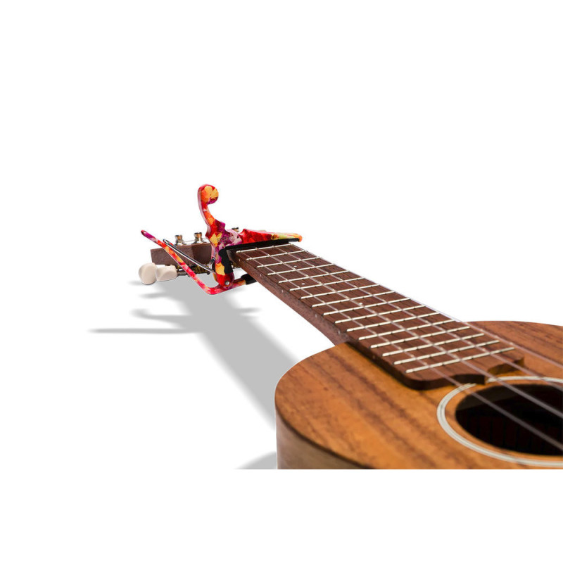 KYSER Capodastre Quick-Change pour mandoline, banjo, ukulele Ukulele hawaiian lei